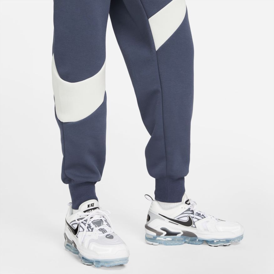 Pantalon nike swoosh bleu outlet