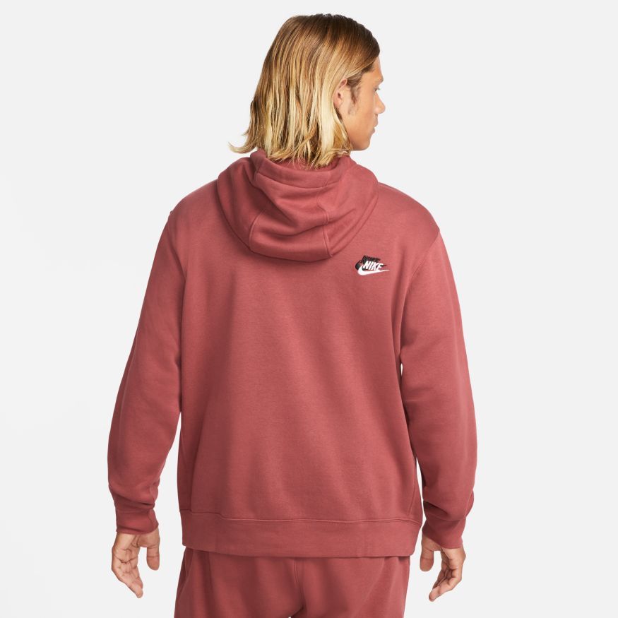 HOODIE FTA MULTI LOGO BURGUNDY Nike Sneakerium