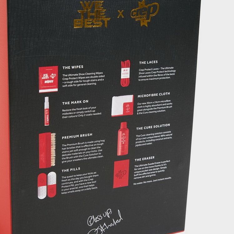 X WE THE BEST THE ULTIMATE SNEAKER CARE Crep Protect Sneakerium