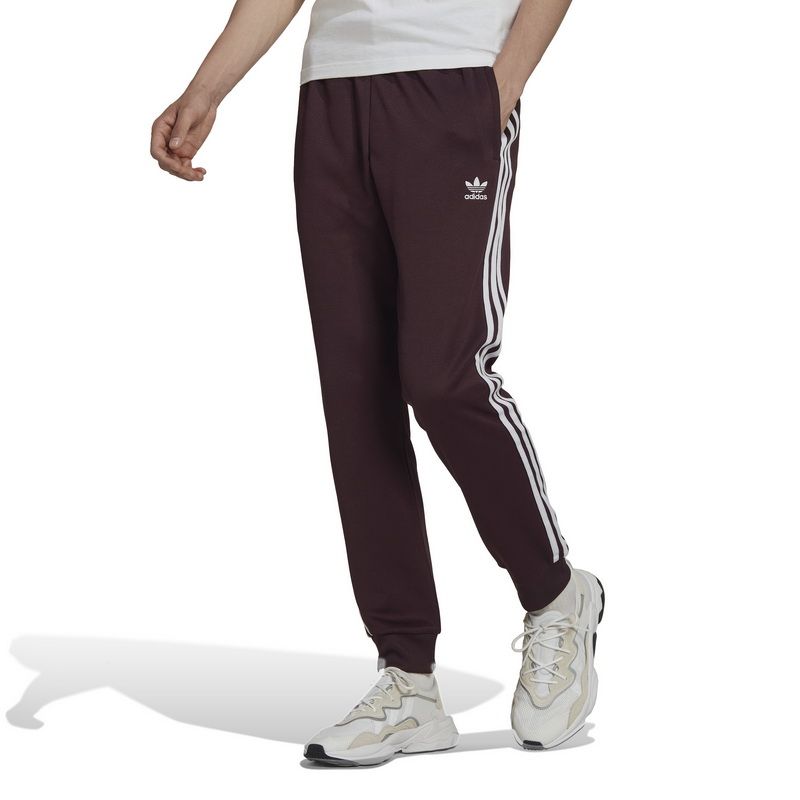 Maroon adidas best sale pants