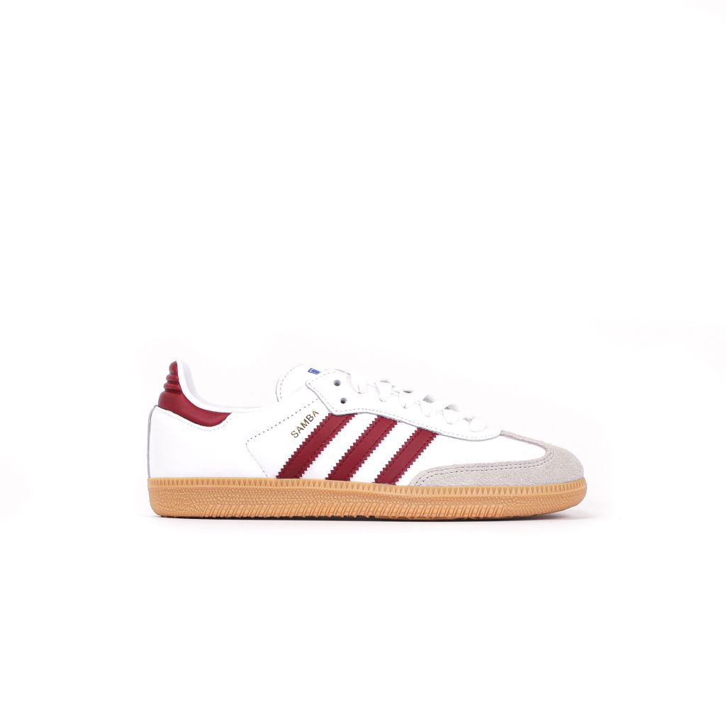 SAMBA OG CLOUD WHITE COLLEGIATE BURGUNDY GUM Adidas Sneakerium