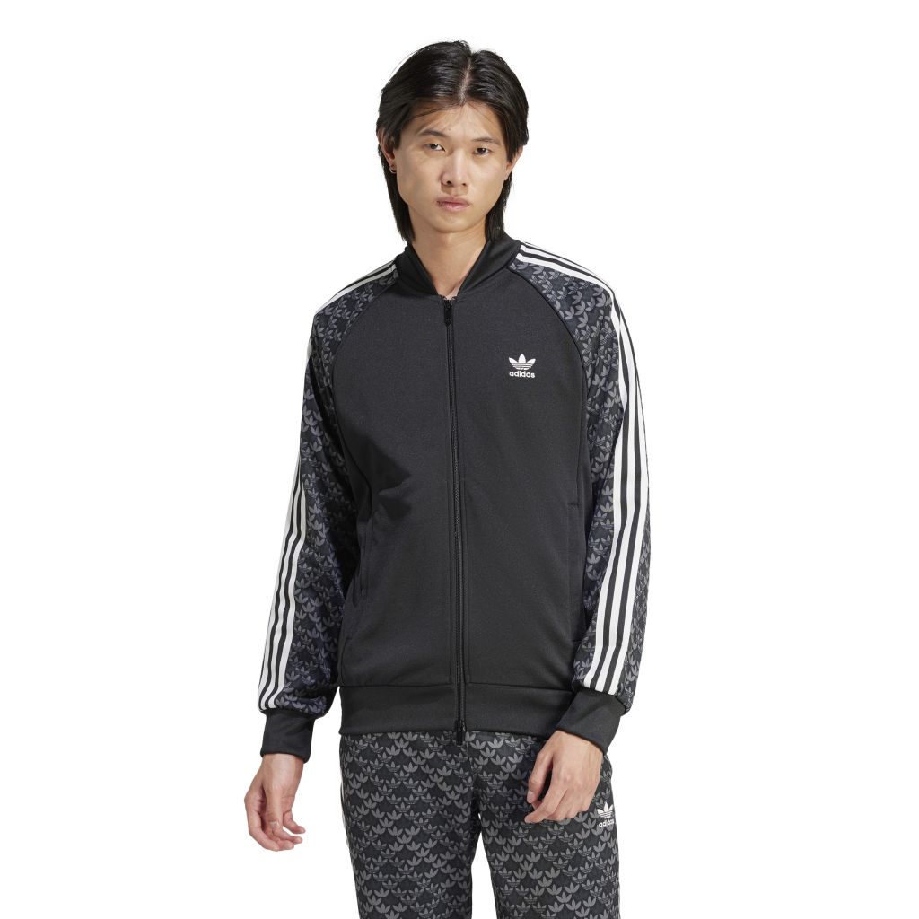 TRACK TOP STR CLASSIC MONO BLACK Adidas Sneakerium